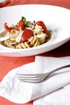 Pasta alla Norma 'capovolta'