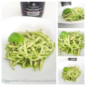 TROFIE DI KAMUT AL PESTOLEGGERO DI RUCOLA