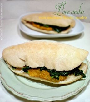 Pane arabo con esubero lievito madre