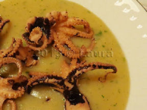 Polipetti con purè di patate