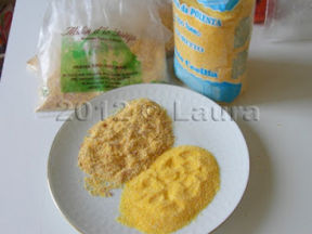 Farina gialla integrale, noce moscata, macis, combava