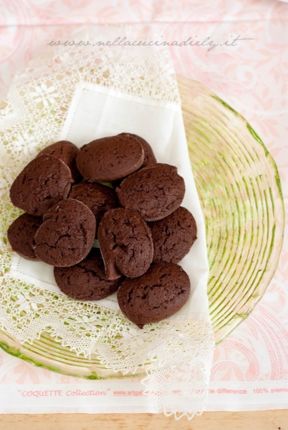 Tartufotti (tartufi - biscotti) al cioccolato