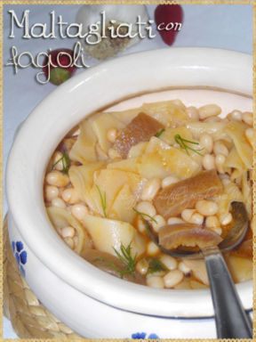 Maltagliati con fagioli