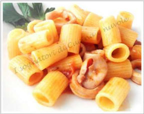 MEZZI RIGATONI CON CALAMARI E UNA NUOVA AVVENTURA
