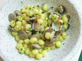 Gnocchetti con le vongole