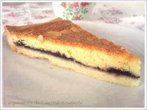 RICETTA CROSTATA CON MARMELLATA DI MIRTILLI E CREMA FRANGIAPANE