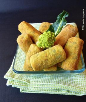 Crocchette di broccolo romano