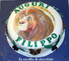 Torta Re Leone per Filippo