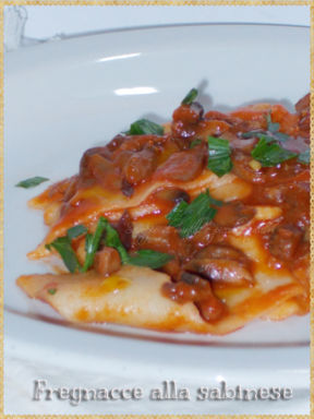 Fregnacce alla sabinese
