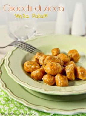 Gnocchi di zucca senza patate