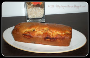 Plumcake con marmellata di albicocche e cioccolata