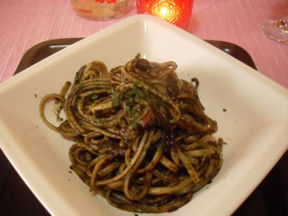 Spaghetti al nero di seppia