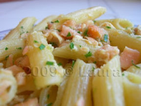 Penne al salmone
