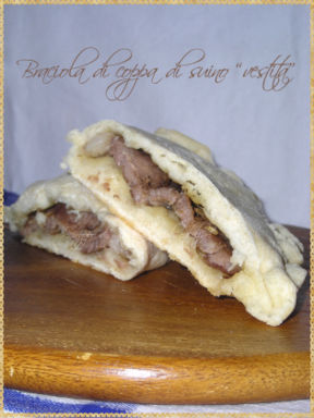 Braciola di coppa di suino “vestita”