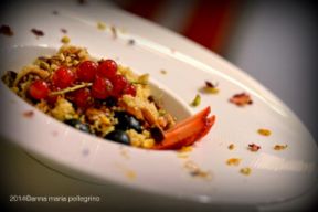 #cookingshowtour ultimo appuntamento ed una ricetta: Couscous dolce al tè di bergamotto con frutti di bosco, fichi ed albicocche secche e cioccolato fondente