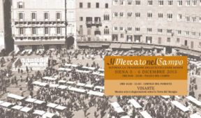 Il mercato nel Campo, la tradizione delle eccellenze senesi. 5 e 6 dicembre 2015 a Siena