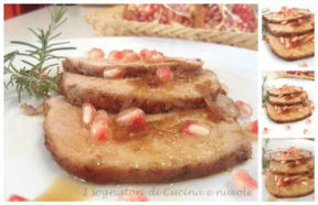 LONZA DI MAIALE ALLA MELAGRANA