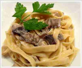TAGLIATELLE AI FUNGHI CARDONCELLI