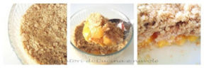 CRUMBLE DI PESCHE