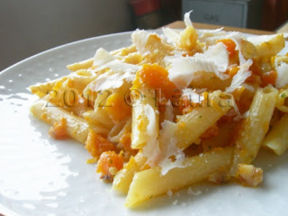 Penne con la zucca