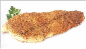 FILETTO DI PESCE PERSICO GRATINATO