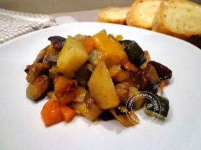 RICETTA INFORNATA DI VERDURE