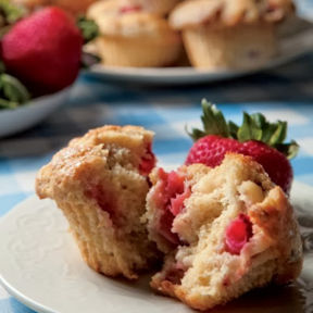 Muffins alle fragole / Strawberry muffins