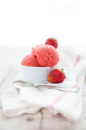 Miscela base per gelato alla frutta, bilanciamento degli ingredienti e ricetta del gelato alla fragola