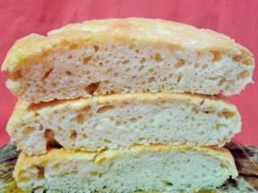 La focaccia con kefyr
