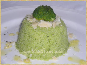 Cous cous con broccolo e Provolone di Formia