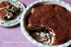 TIRAMISU' DI RICOTTA PER LA SOLITA ROMPINA  E LA MIA TERRA DI MEZZO