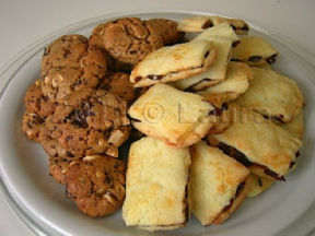 Biscotti burro arachidi/cioccolato e frolla/uvetta