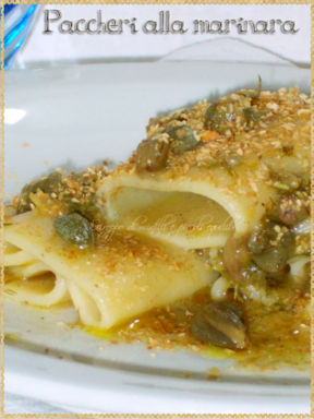 Paccheri alla marinara