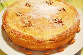 Tarte Pasticciotto, Gâteau Sablé et Crème Pâtissière Made in Salento