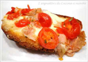 RICETTA CROSTONI PICCANTI ALLA PIZZAIOLA