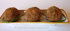 Polpette di pollo e spinaci... e vacanza relax