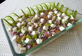 Insalata greca ai due risi... e aggiornamento