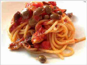 SPAGHETTI ALLA PUTTANESCA, MA A MODO MIO