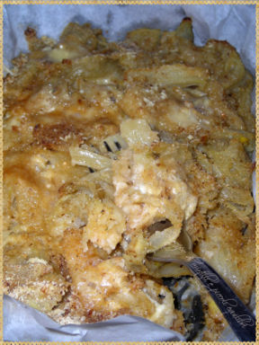 Finocchi gratinati con gorgonzola