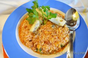 Risotto con la Seppia - Intenso sapore di Mare