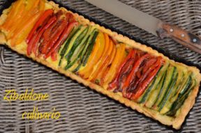 Torta salata alle verdure e  gruyere