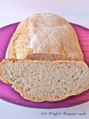 Pane toscano con lievito madre