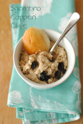 Patè di Sgombro, Capperi ed Olive Nere - Mackerel Patè with Capers and Black Olives - Maquereau Pâté avec Câpres et Olives Noires