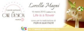 CORSI FIERA MILANO CON MALVAROSA EDIZIONI "LIFE IS FLEUR"