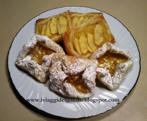 RICETTE DOLCI ... SFOGLIATINE DI MELE ...