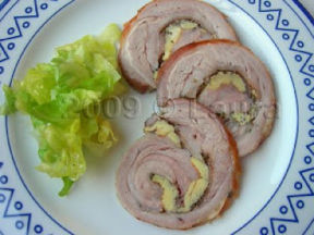 Pancetta di vitella arrotolata
