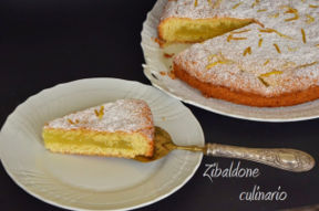 Torta con crema al limone