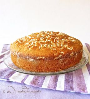 Torta morbida allo sciroppo d’acero... senza uova, ne burro, ne zucchero e lattosio