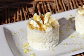 Tortino di riso e bufala al profumo di limone e miele millefiori
