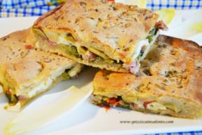 Focaccia Integrale con Lievito Madre  "Lu Llavatu"